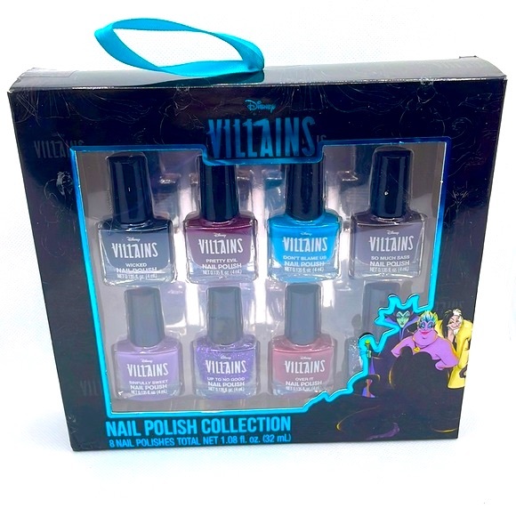🆕 Taste Beauty “Disney Villains” 8-Piece Limited Edition Nail Polish Collection - Picture 2 of 9